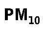 PM10 air pollution Forecast for Delhi Commonwealth games